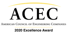 American Council of Engineering Companies 2020 Excellence Award logo